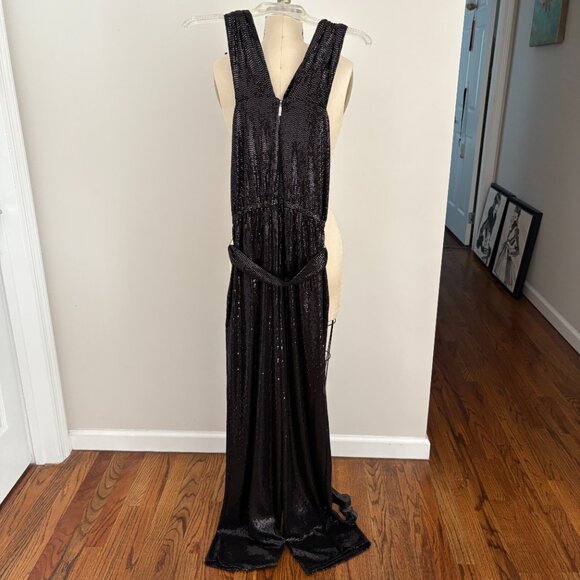 MICHAEL Michael Kors Sequin Jumpsuit with Belt NWT - Picture 2 of 12